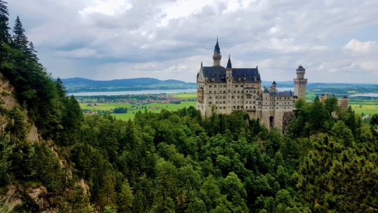 Neuschwanstein – nejznámější zámek Německa