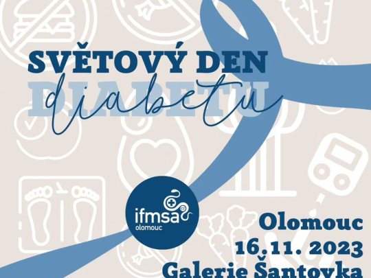 IFMSA Olomouc: Světový den diabetu
