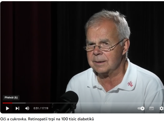 Oči a cukrovka. Retinopatií trpí na 100 tisíc diabetiků