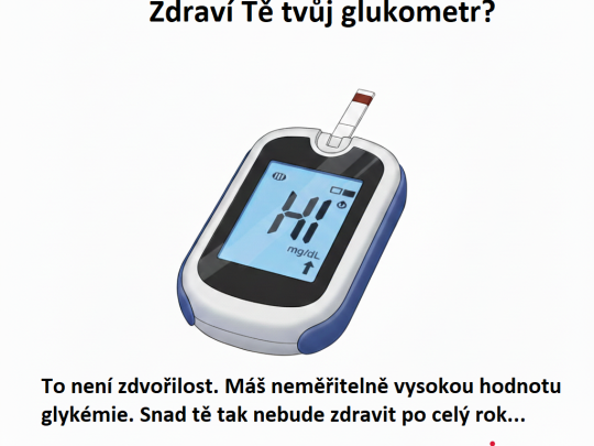 Rozdíl měření glykémie: glukometr vs CGM