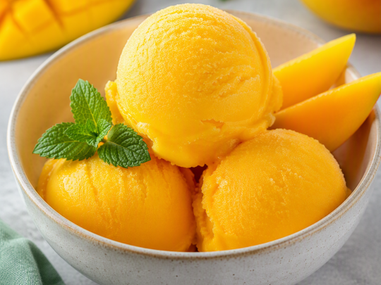 Mangový sorbet