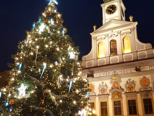 Vánoční trhy v Českých Budějovicích a v Praze